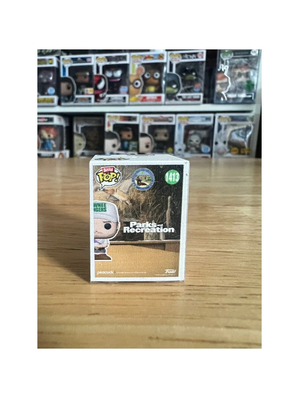 RARE CHASE BITTY Pawnee Ranger Andy Dwyer Parks Rec 1-Inch Funko Pop #1413 Show